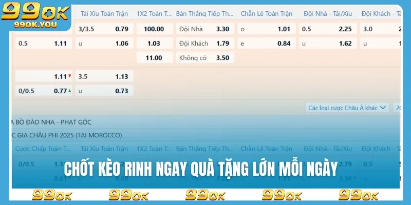 Chốt kèo rinh ngay quà tặng lớn mỗi ngày